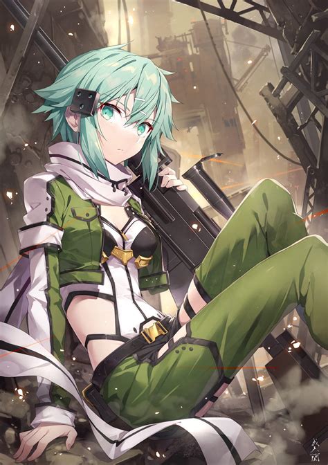 sinon hentai|Sword Art Online Sinon XXX [Desto]